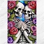 Floral Skeletons Canvas 24  x 36 