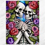 Floral Skeletons Canvas 36  x 48 