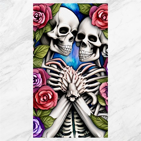 Floral Skeletons Canvas 40  x 72  from ArtsNow.com 39.28 x69.23  Canvas - 1