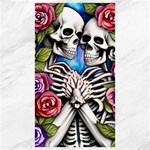 Floral Skeletons Canvas 40  x 72 