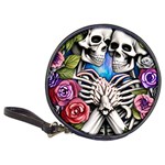 Floral Skeletons Classic 20-CD Wallets