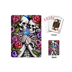 Floral Skeletons Playing Cards Single Design (Mini)