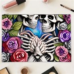 Floral Skeletons Cosmetic Bag (XXL)