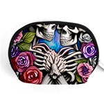 Floral Skeletons Accessory Pouch (Medium)