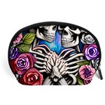 Floral Skeletons Accessory Pouch (Large)