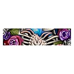 Floral Skeletons Banner and Sign 4  x 1 