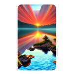 Sunset Over A Lake Memory Card Reader (Rectangular)