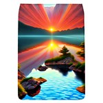 Sunset Over A Lake Removable Flap Cover (S)