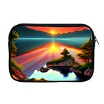 Sunset Over A Lake Apple MacBook Pro 17  Zipper Case