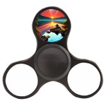 Sunset Over A Lake Finger Spinner