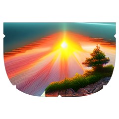 Sunset Over A Lake Make Up Case (Small) from ArtsNow.com Side Right