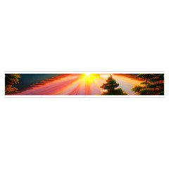 Sunset Over A Lake Make Up Case (Medium) from ArtsNow.com Zipper Front