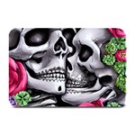 Black Skulls Red Roses Plate Mats