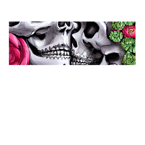 Black Skulls Red Roses Memory Card Reader (Stick) from ArtsNow.com Front