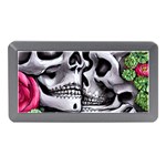 Black Skulls Red Roses Memory Card Reader (Mini)