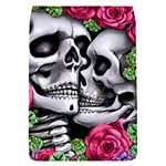 Black Skulls Red Roses Removable Flap Cover (S)