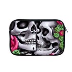 Black Skulls Red Roses Apple MacBook Pro 13  Zipper Case