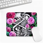 Floral Skeletons Small Mousepad