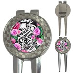 Floral Skeletons 3-in-1 Golf Divots