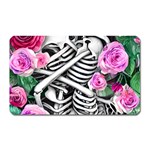 Floral Skeletons Magnet (Rectangular)