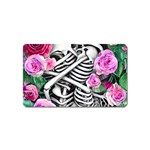 Floral Skeletons Magnet (Name Card)