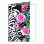 Floral Skeletons Greeting Cards (Pkg of 8)