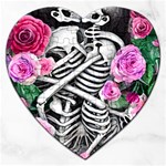 Floral Skeletons Jigsaw Puzzle (Heart)
