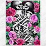 Floral Skeletons Canvas 12  x 16 