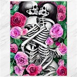 Floral Skeletons Canvas 36  x 48 