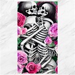 Floral Skeletons Canvas 40  x 72 