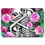 Floral Skeletons Large Doormat