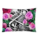 Floral Skeletons Pillow Case