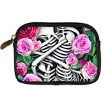 Floral Skeletons Digital Camera Leather Case