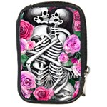 Floral Skeletons Compact Camera Leather Case