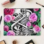 Floral Skeletons Cosmetic Bag (XL)