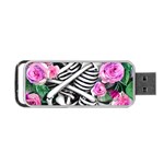 Floral Skeletons Portable USB Flash (One Side)