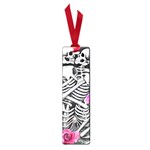 Floral Skeletons Small Book Marks