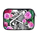 Floral Skeletons Apple MacBook Pro 17  Zipper Case