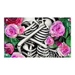 Floral Skeletons Banner and Sign 5  x 3 