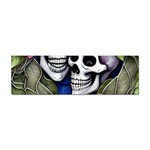 Skulls and Flowers Sticker (Bumper)