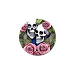 Skulls and Flowers Golf Ball Marker (10 pack)