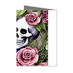 Skulls and Flowers Mini Greeting Cards (Pkg of 8)