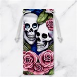 Skulls and Flowers Jewelry Bag