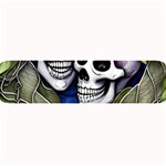 Skulls and Flowers Large Bar Mat