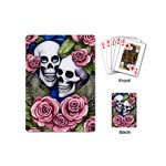 Skulls and Flowers Playing Cards Single Design (Mini)