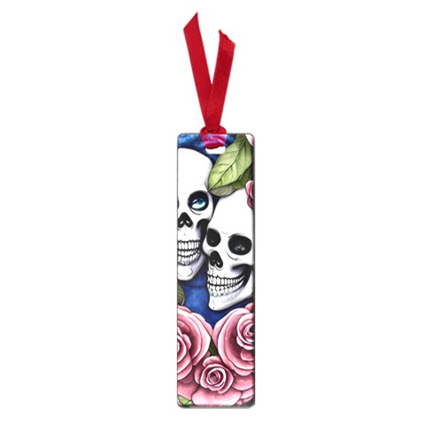 Skulls and Flowers Small Book Marks from ArtsNow.com Front