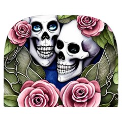 Skulls and Flowers Make Up Case (Small) from ArtsNow.com Front