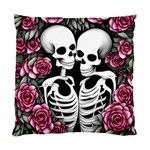 black and white rose sugar skull Standard Cushion Case (One Side)