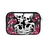 black and white rose sugar skull Apple MacBook Pro 13  Zipper Case