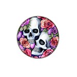 Floral Skeletons Hat Clip Ball Marker